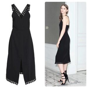 N12H Royal Suite Black Midi Dress